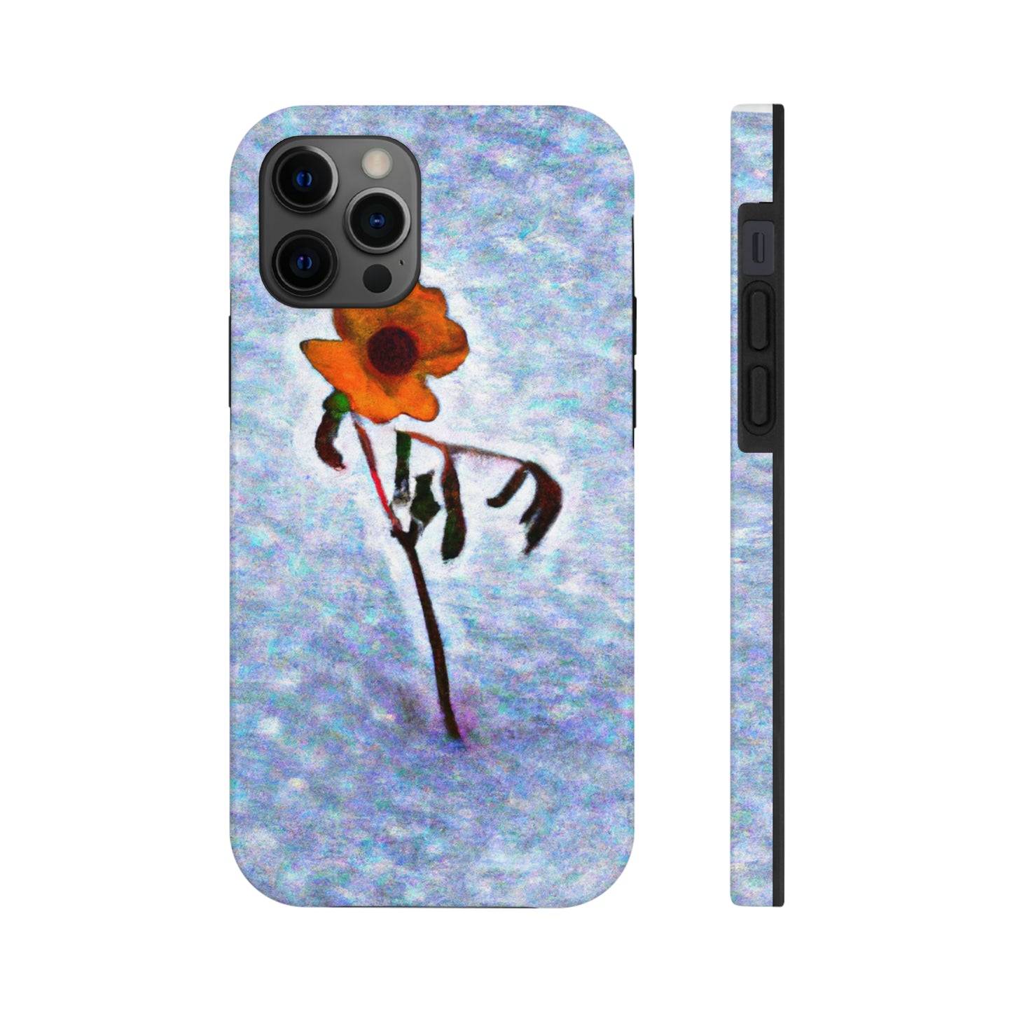 "Eine Blume, die sich weigert zu zittern" - Die Alien Tough Phone Cases