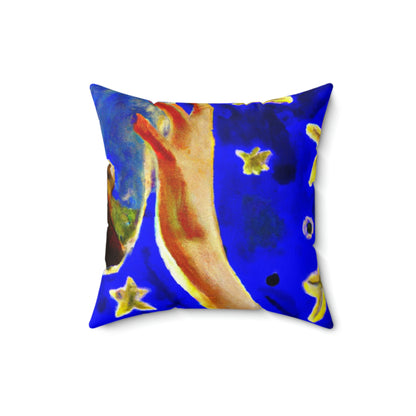 "A Jarful of Stardust" - The Alien Square Pillow