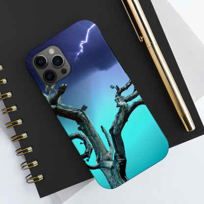 "Alone Against the Storm" - The Alien Tough Phone Cases