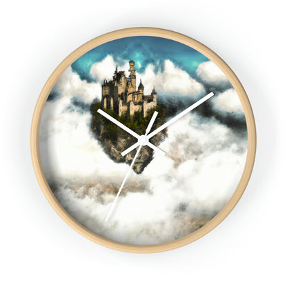 Mystic Castle in the Sky - The Alien Wall Clock