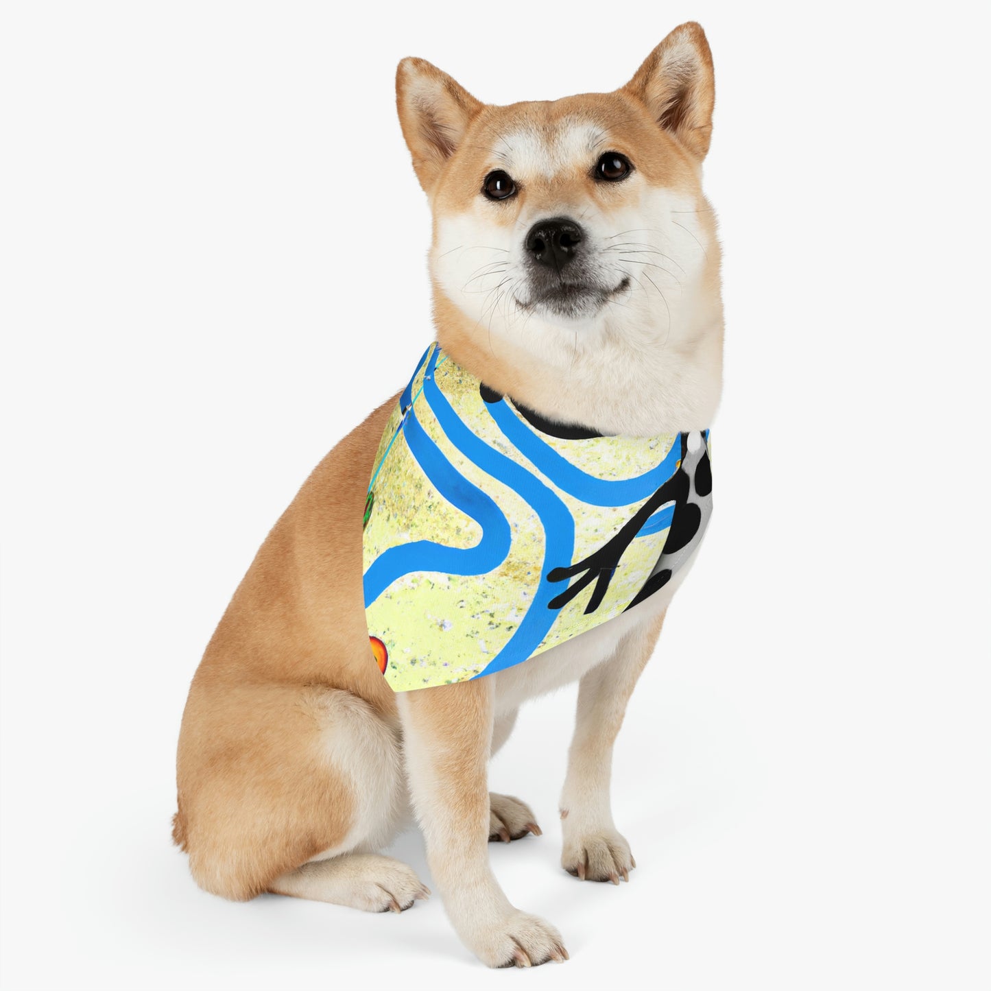 "A Lost Dog's Journey Home" - The Alien Pet Bandana Collar