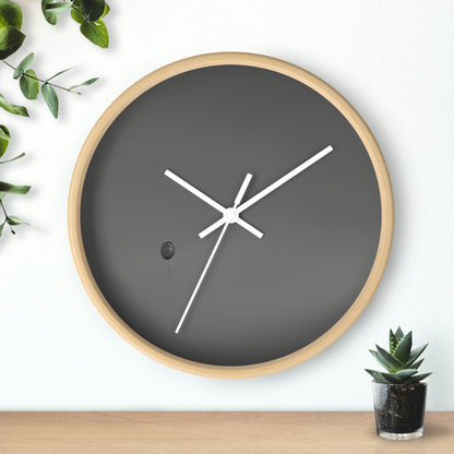 "The Lone Balloon in the Dark Sky" - The Alien Wall Clock