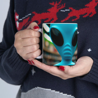 "Lost in Toyland" - The Alien Ceramic Mug 11 oz