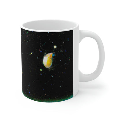 "Un alma perdida conectada a los cielos" - Taza de cerámica The Alien 11 oz