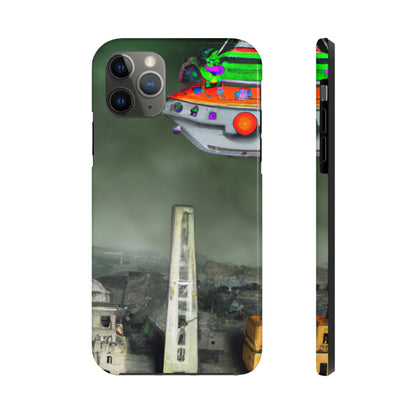 "Rätsel in den Ruinen" - Die Alien Tough Phone Cases