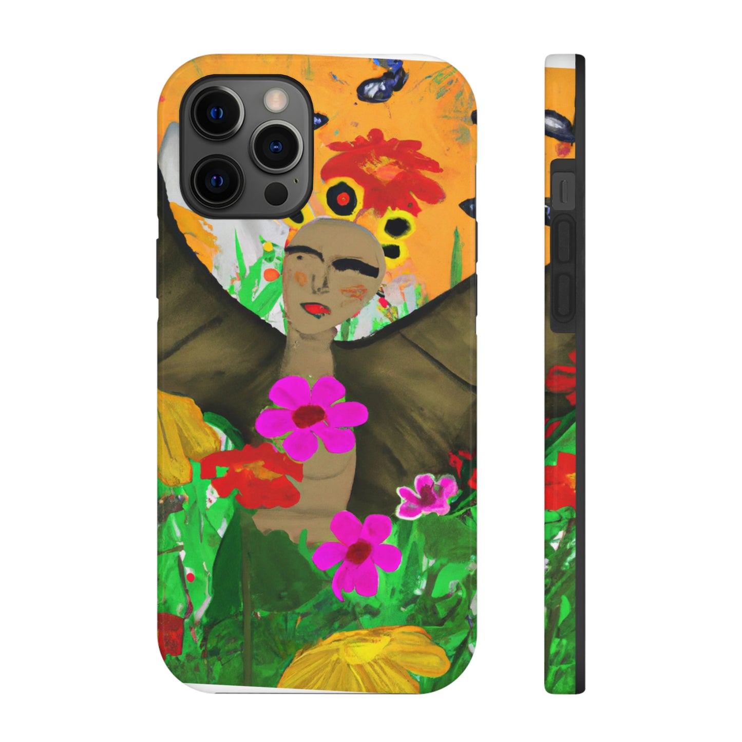 "Butterfly Ballet in the Wildflower Meadow" - The Alien Tough Phone Cases