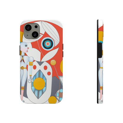 Roboter und wir: Eine Reise in die utopische Zukunft - Die Alien Tough Phone Cases