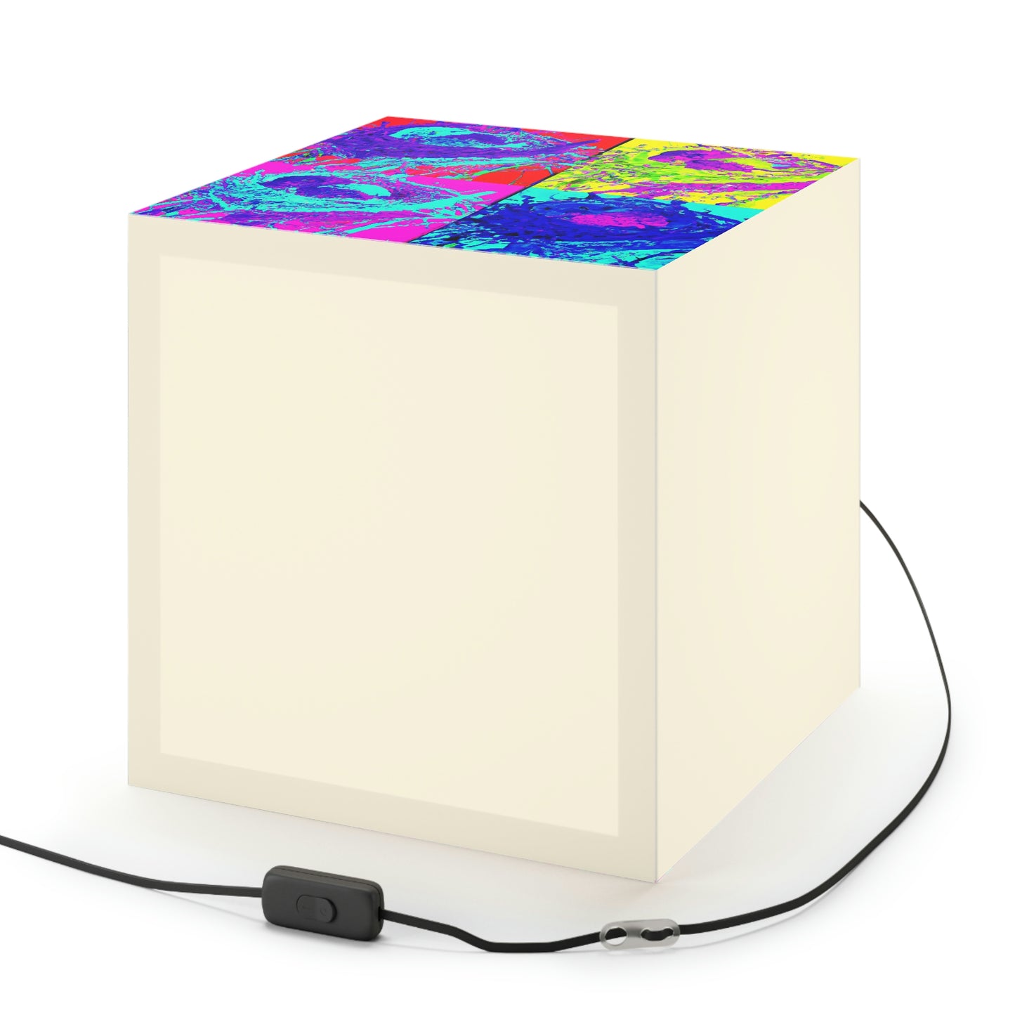 "A Rainbow of Feathered Friends" - The Alien Light Cube Lamp