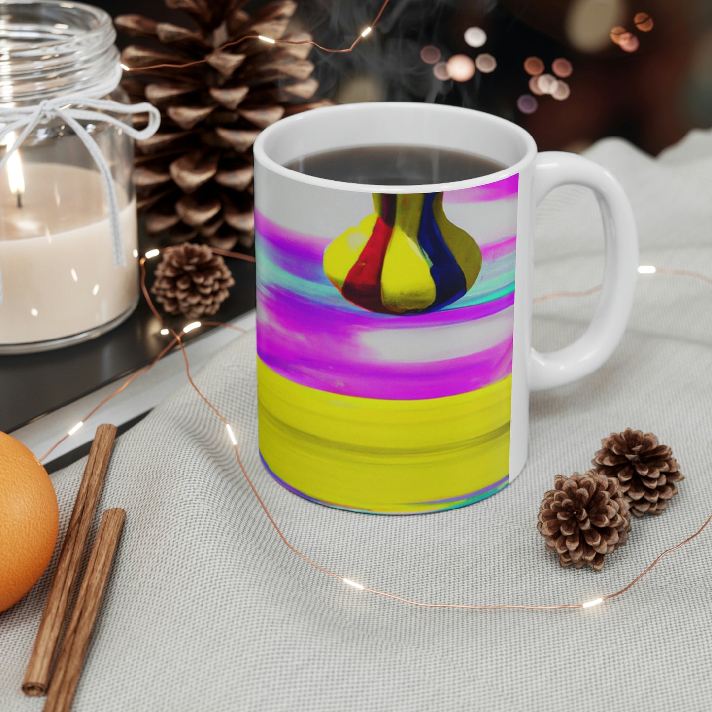 "Una prisión de colores brillantes" - Taza de cerámica The Alien 11 oz