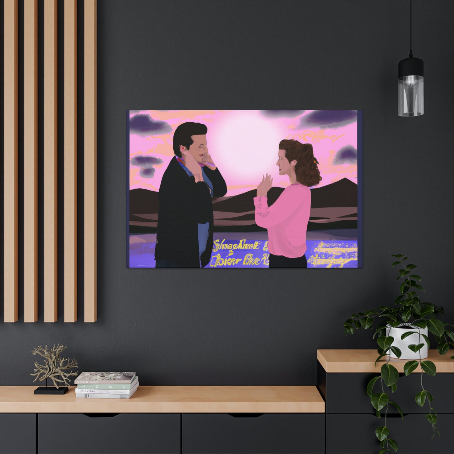 "Picture Perfect Memory: capturar un momento atemporal de su momento favorito en la pantalla" - Canvas