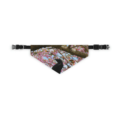 "A Blossoming Reflection" - Das Alien Pet Bandana Halsband