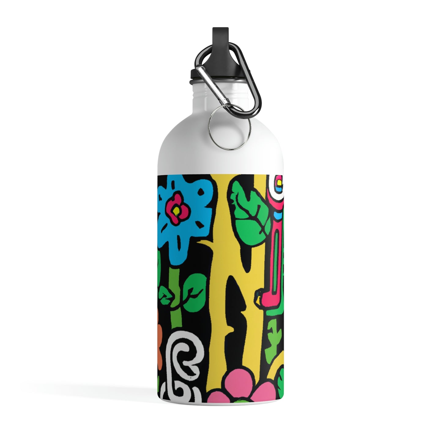 The Enchanted Garden of Wonders. - The Alien Stainless Steel Water Bottle