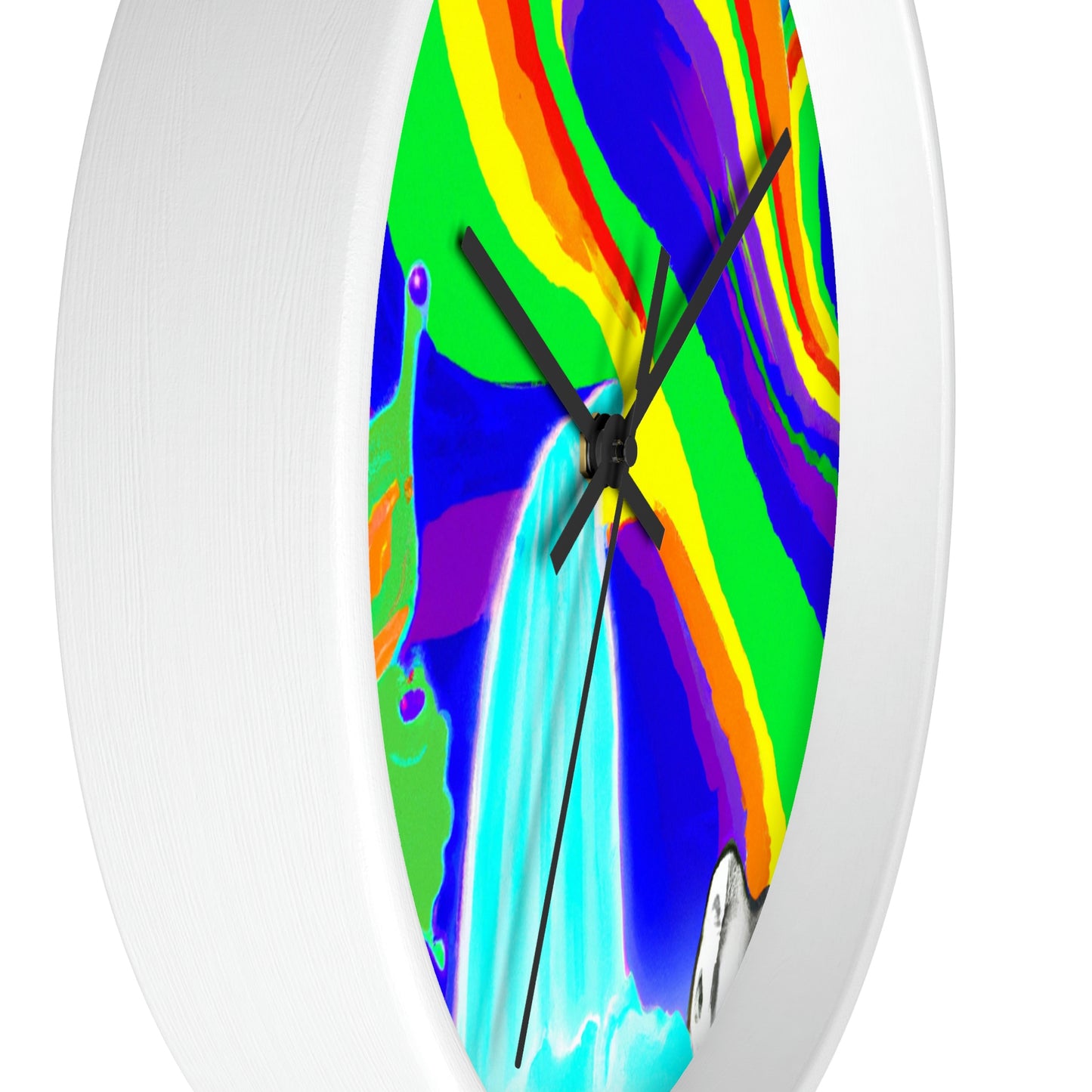 "Dancing Amongst the Splendor" - The Alien Wall Clock