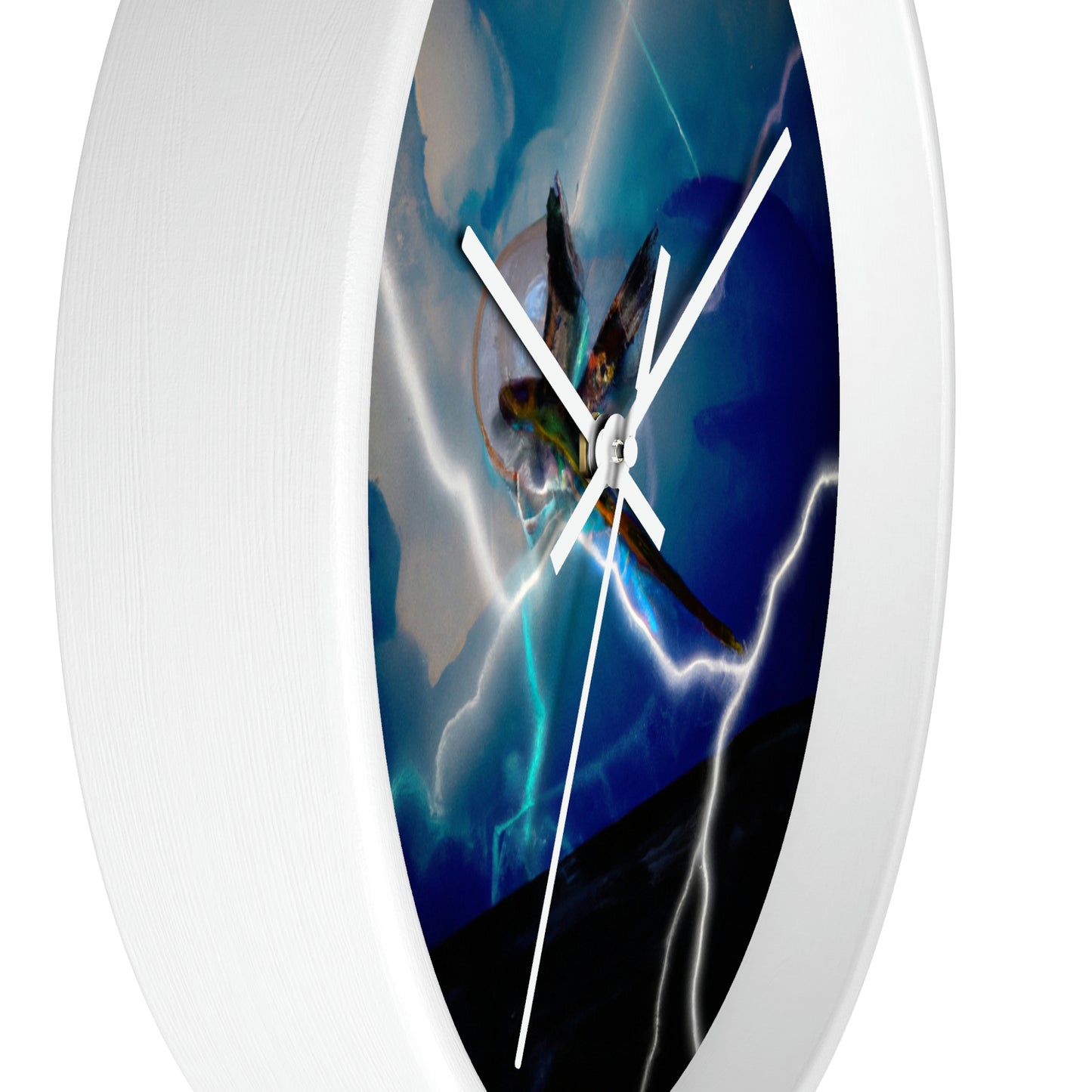 "Draco in the Tempest" - The Alien Wall Clock