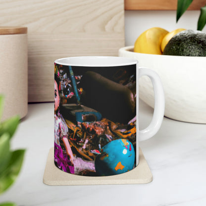 "Broken Playthings in the Dark." - The Alien Ceramic Mug 11 oz