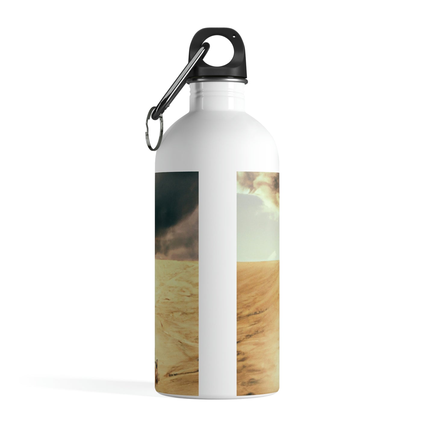 "Lost at Sea: Stranded On A Stormy Desert Island" - The Alien Stainless Steel Water Bottle