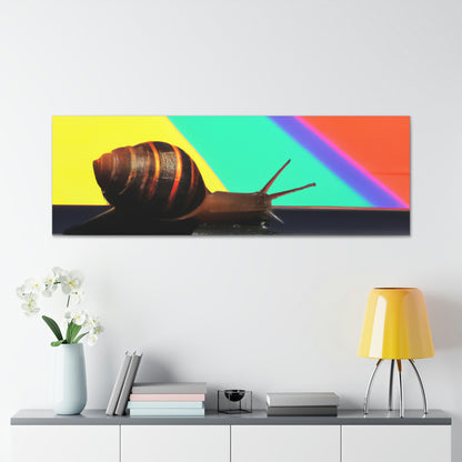 "Rainbow Pot of Gold: A Snail's Slow Trek" - The Alien Canva