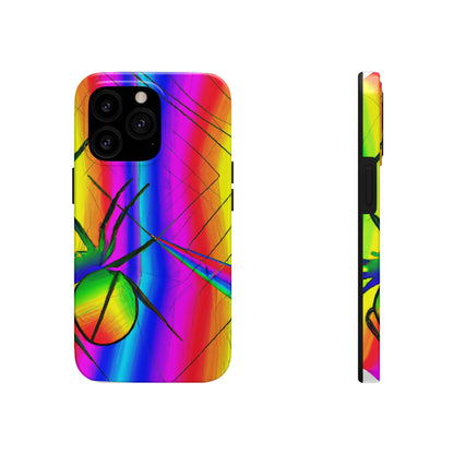 "A Spinnerette's Prismatic Web" - The Alien Tough Phone Cases