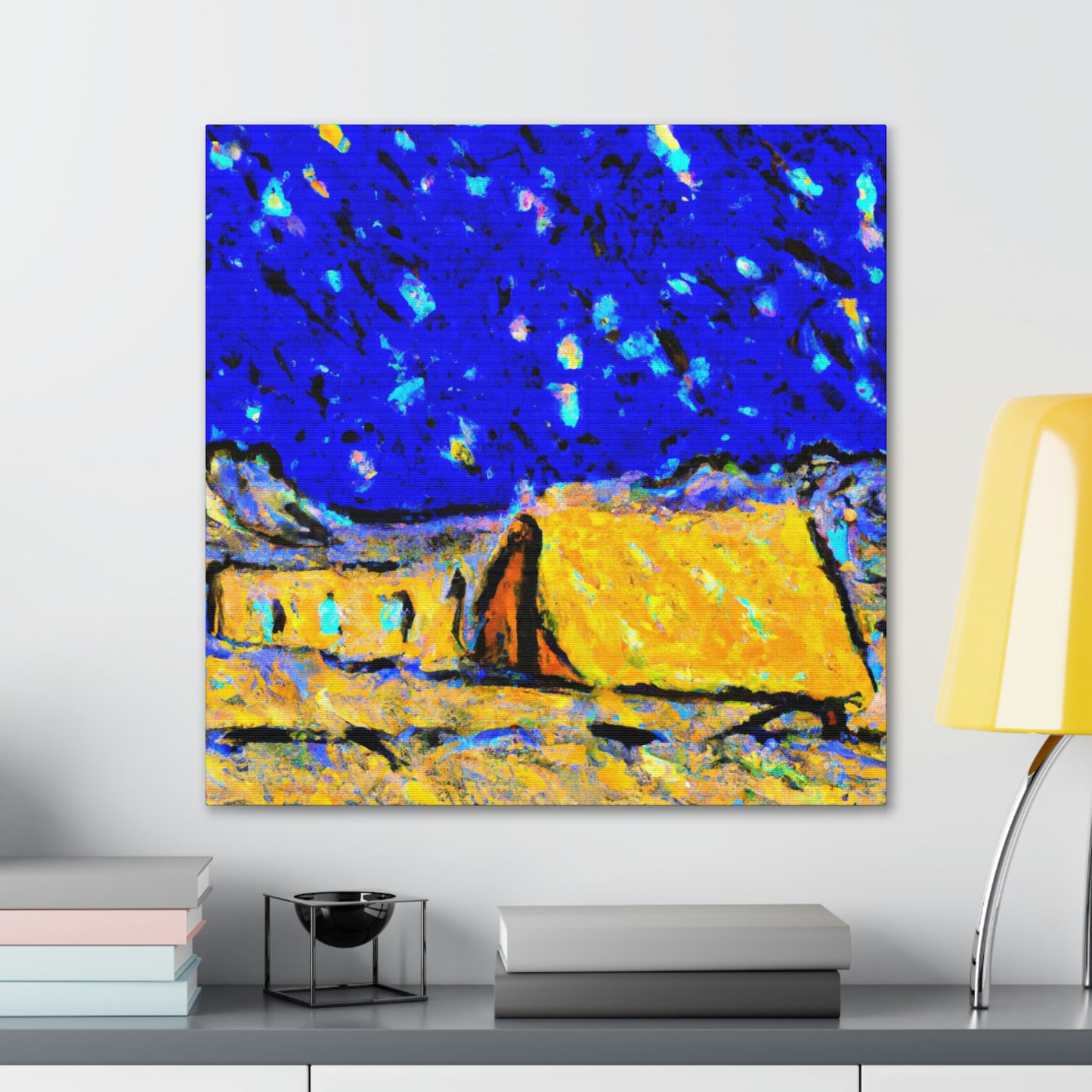 "Enchanted Sands of the Night Sky" - The Alien Canva