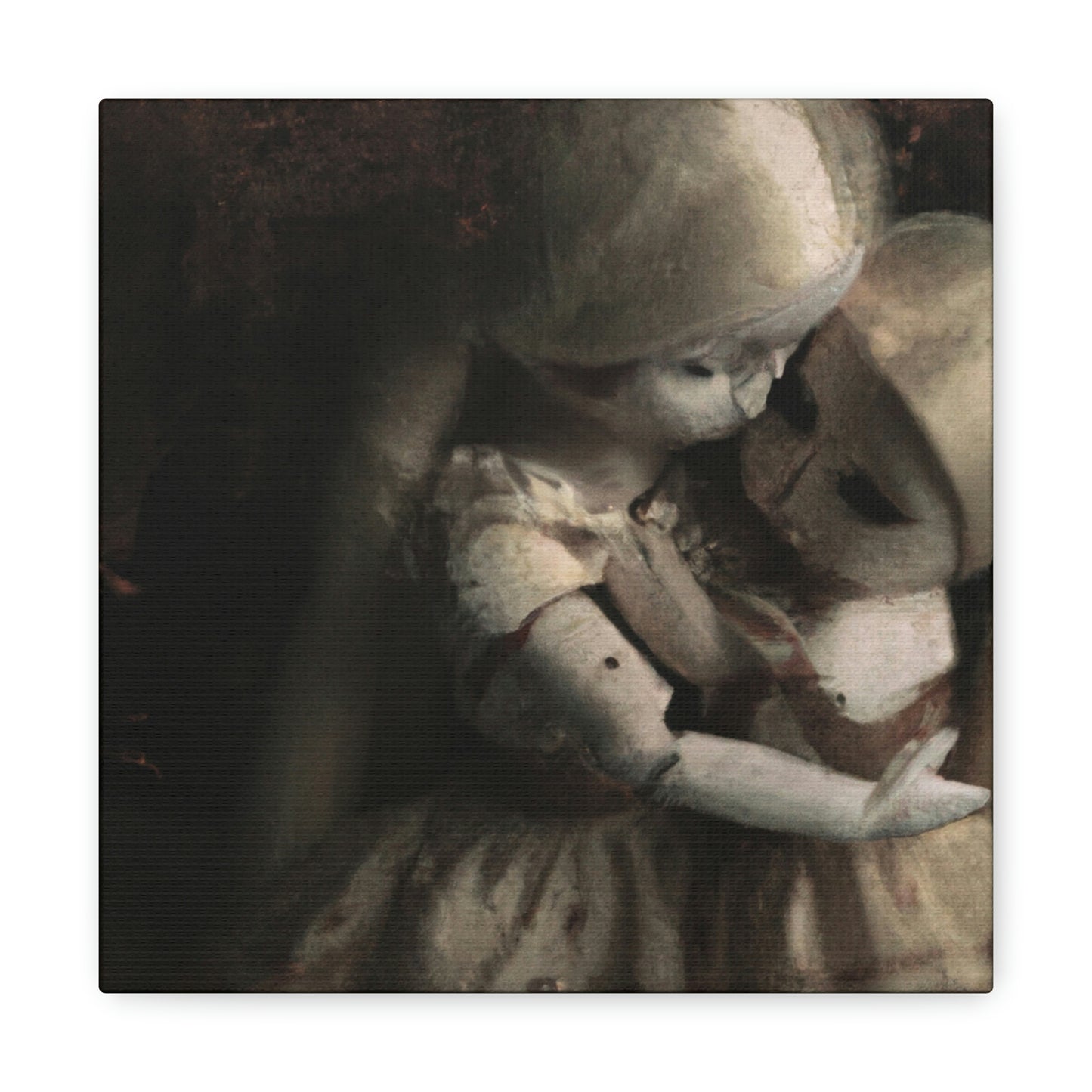 "A Melancholy Tango of Two Dolls" - The Alien Canva