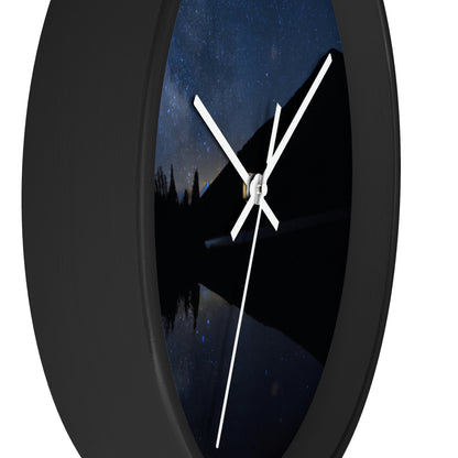 "Una tranquilidad iluminada por las estrellas" - El reloj de pared alienígena