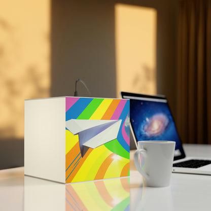 "A Flight of Color" - The Alien Light Cube Lamp