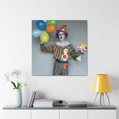 "Clowning Around with Balloons" - The Alien Canva