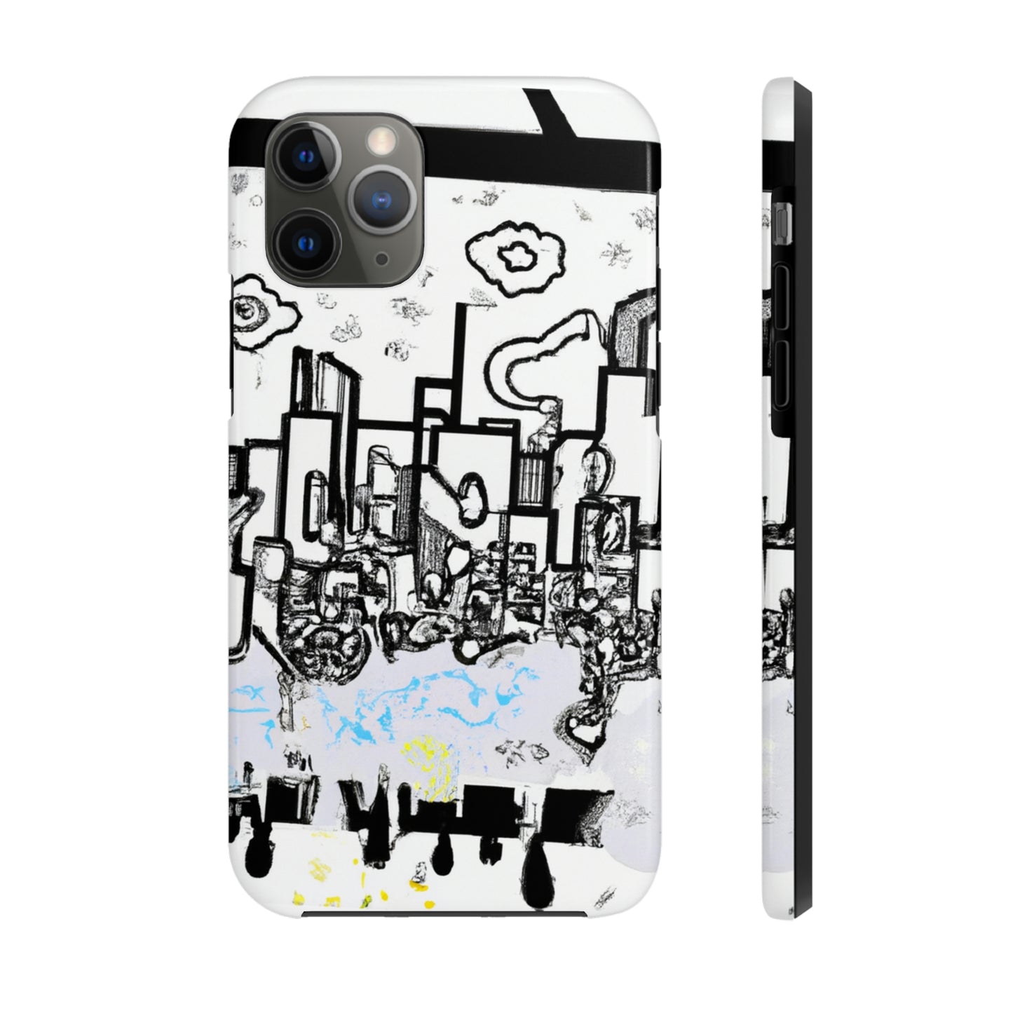 "Ghostly Haze: The Forgotten City". - The Alien Tough Phone Cases