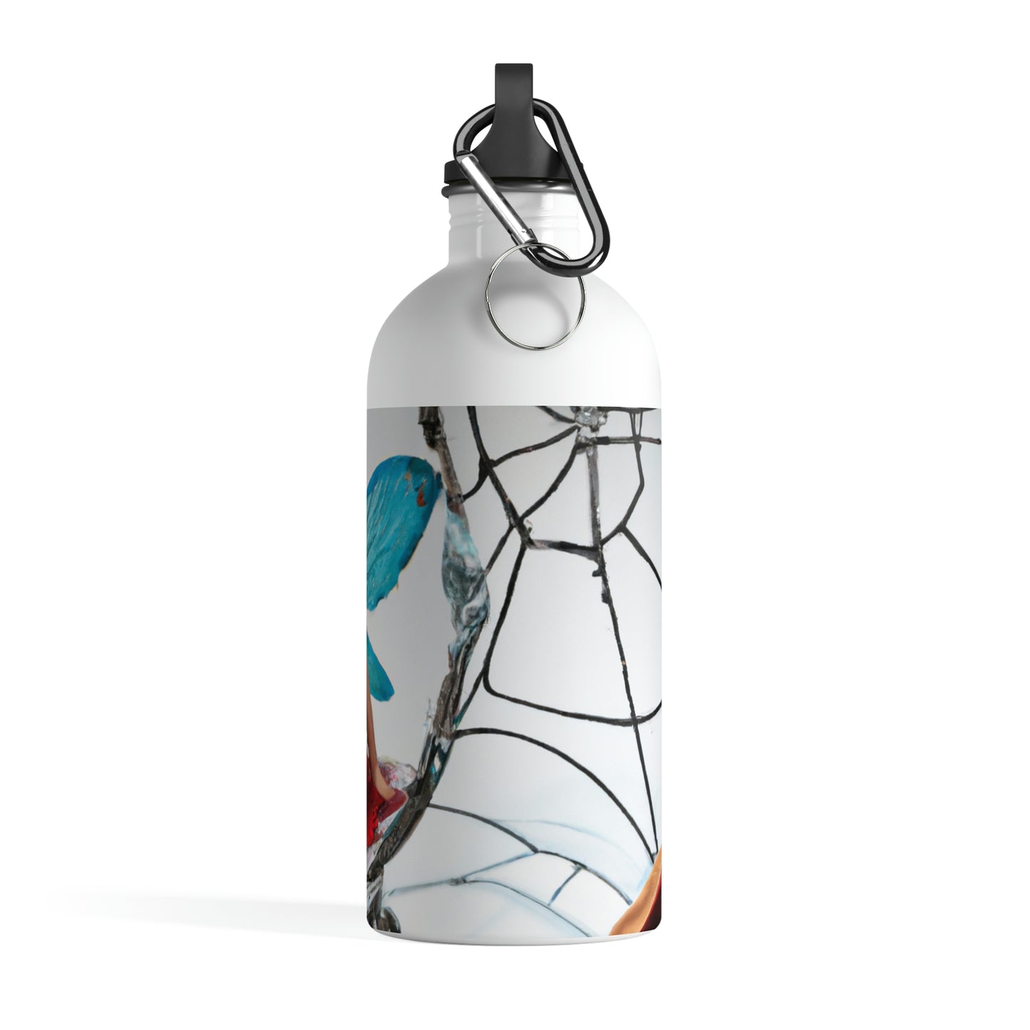 "Cursed Memories: The Broken Fairy's Plight" - The Alien Stainless Steel Water Bottle