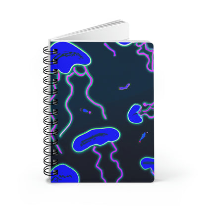 "Midnight Radiance" - The Alien Spiral Bound Journal