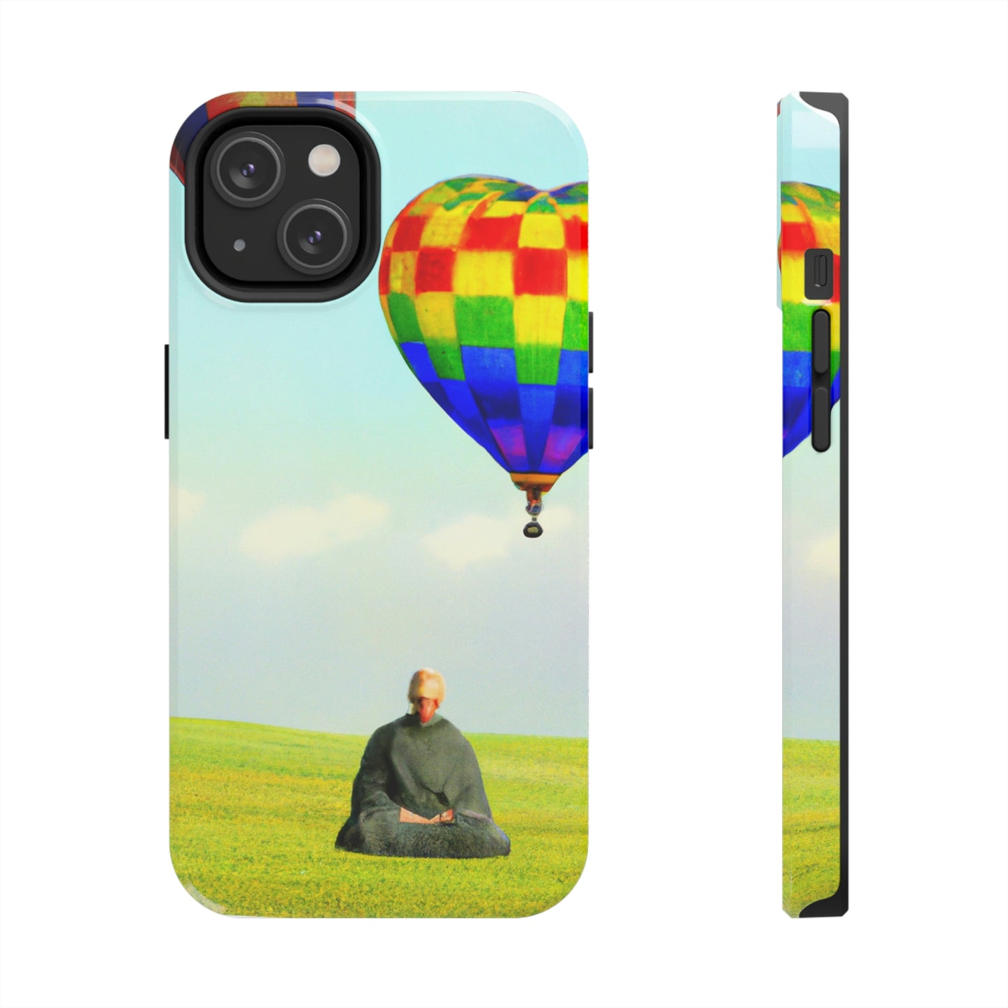 "Finding Stillness in the Sky" - The Alien Tough Phone Cases