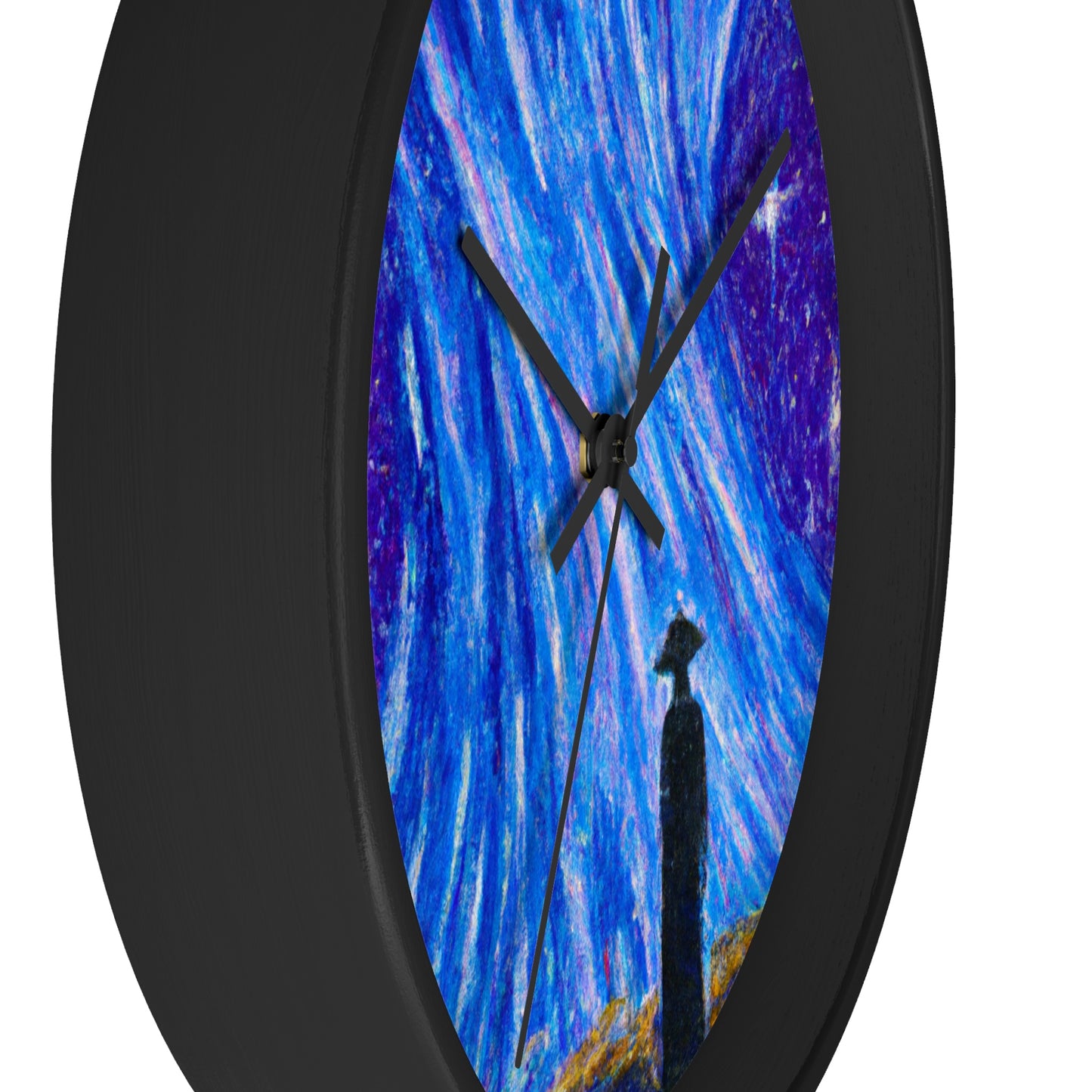 "A Starlit Solace" - The Alien Wall Clock