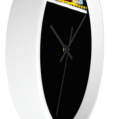 "Abandoned Illumination: A Haunted Carnival". - The Alien Wall Clock