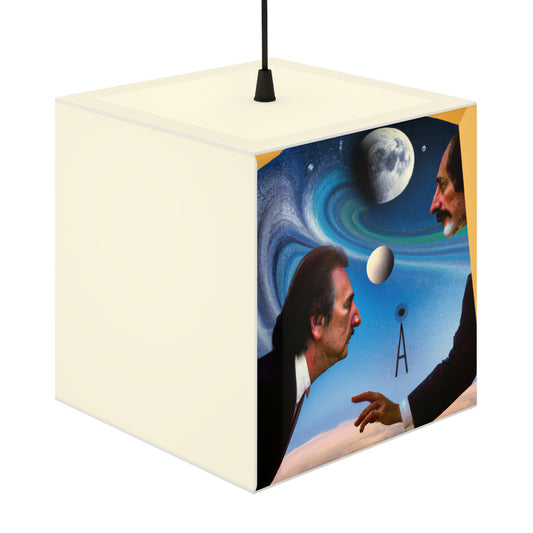 "A Chance Encounter Between Fateful Strangers" - The Alien Light Cube Lamp