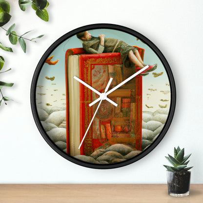 "Cradled by Knowledge" - The Alien Wall Clock