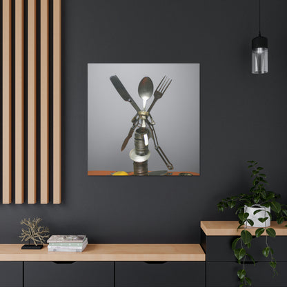 "Kitchen Sculpture Creations" - Canvas