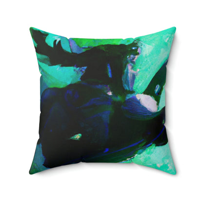 The Forgotten Legacy of the Ancient Warrior. - The Alien Square Pillow