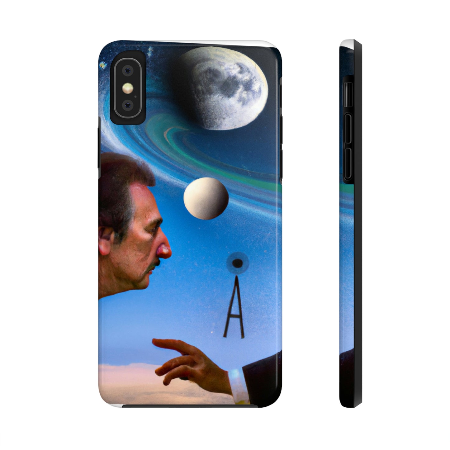 "Eine zufällige Begegnung zwischen schicksalhaften Fremden" - Die Alien Tough Phone Cases