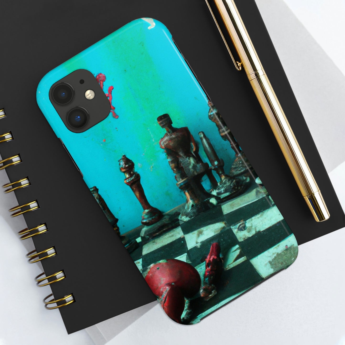 "Un juego de ajedrez olvidado: Listo para un nuevo partido" - The Alien Tough Phone Cases