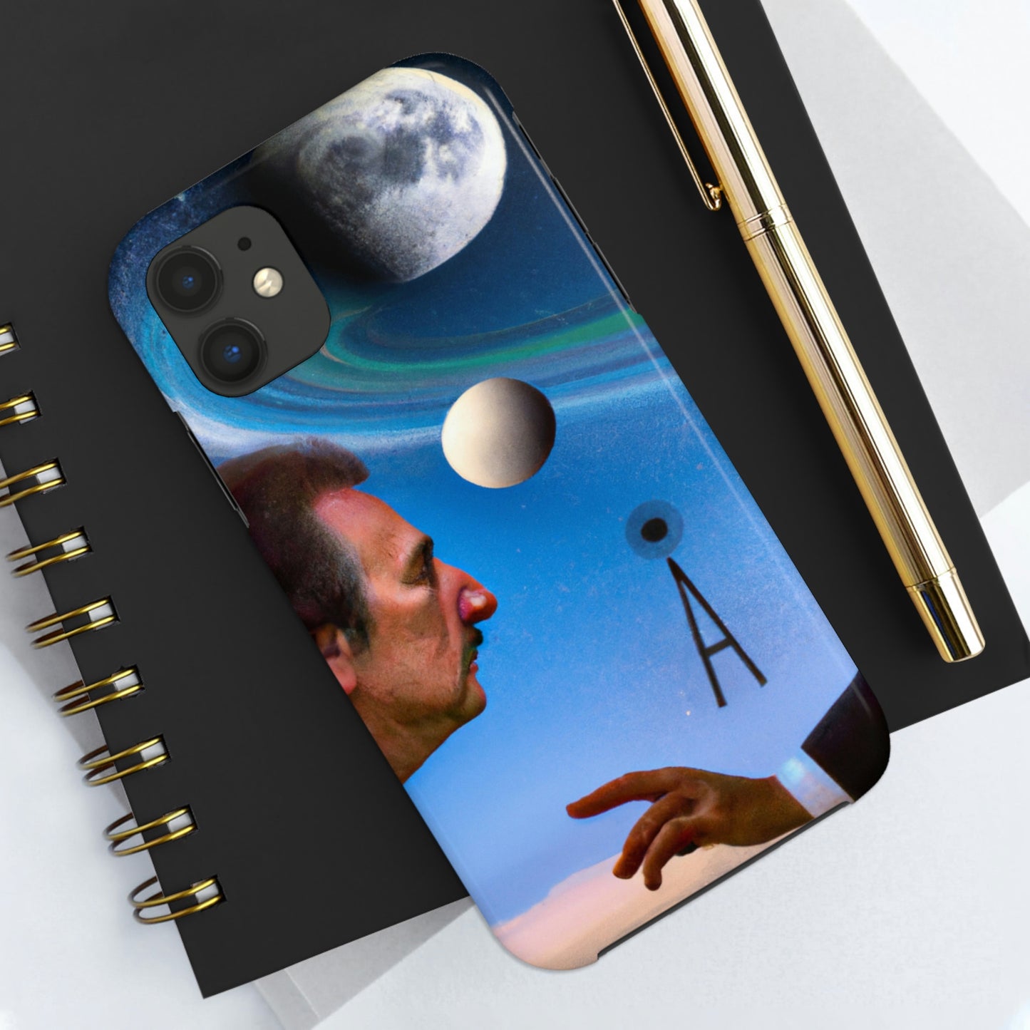 "A Chance Encounter Between Fateful Strangers" - The Alien Tough Phone Cases