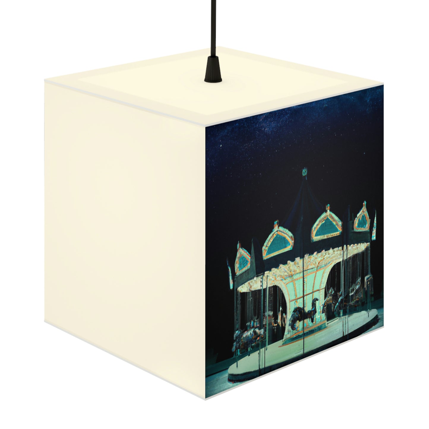 "A Lonesome Carousel Under Shining Stars" - The Alien Light Cube Lamp