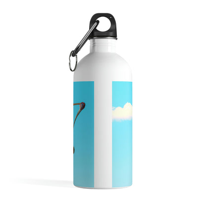 "Flamingo Skates!" - The Alien Stainless Steel Water Bottle