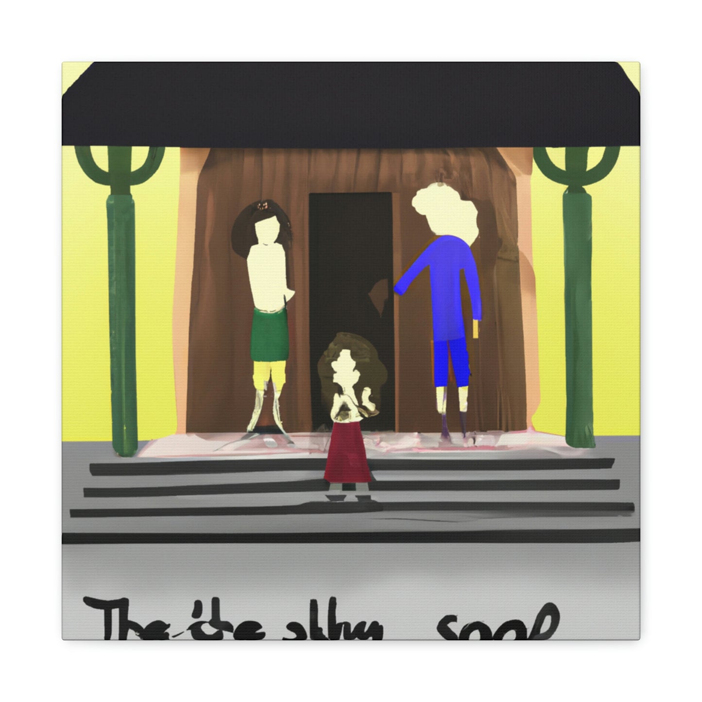 "Fractured Family Reunion" - The Alien Canva