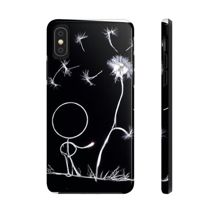 "Un parpadeo de diente de león en la brisa de medianoche" - The Alien Tough Phone Cases