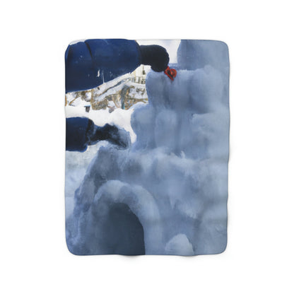 Magical Winter Wonderland - The Alien Sherpa Fleece Blanket