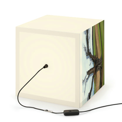 "A Shadow in the Meadow: The Last Standing Tree" - The Alien Light Cube Lamp