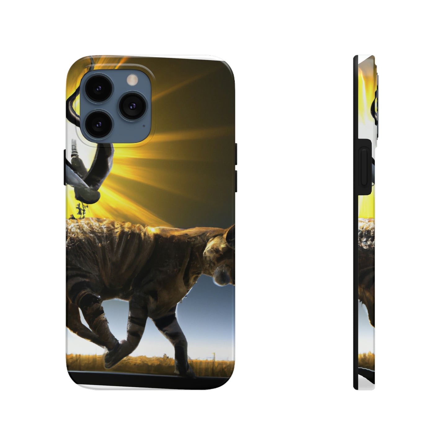 "A Purrfect Sunbeam Moment" - The Alien Tough Phone Cases