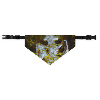 "Frozen Mystery in the Woods" - Das Alien Pet Bandana Halsband