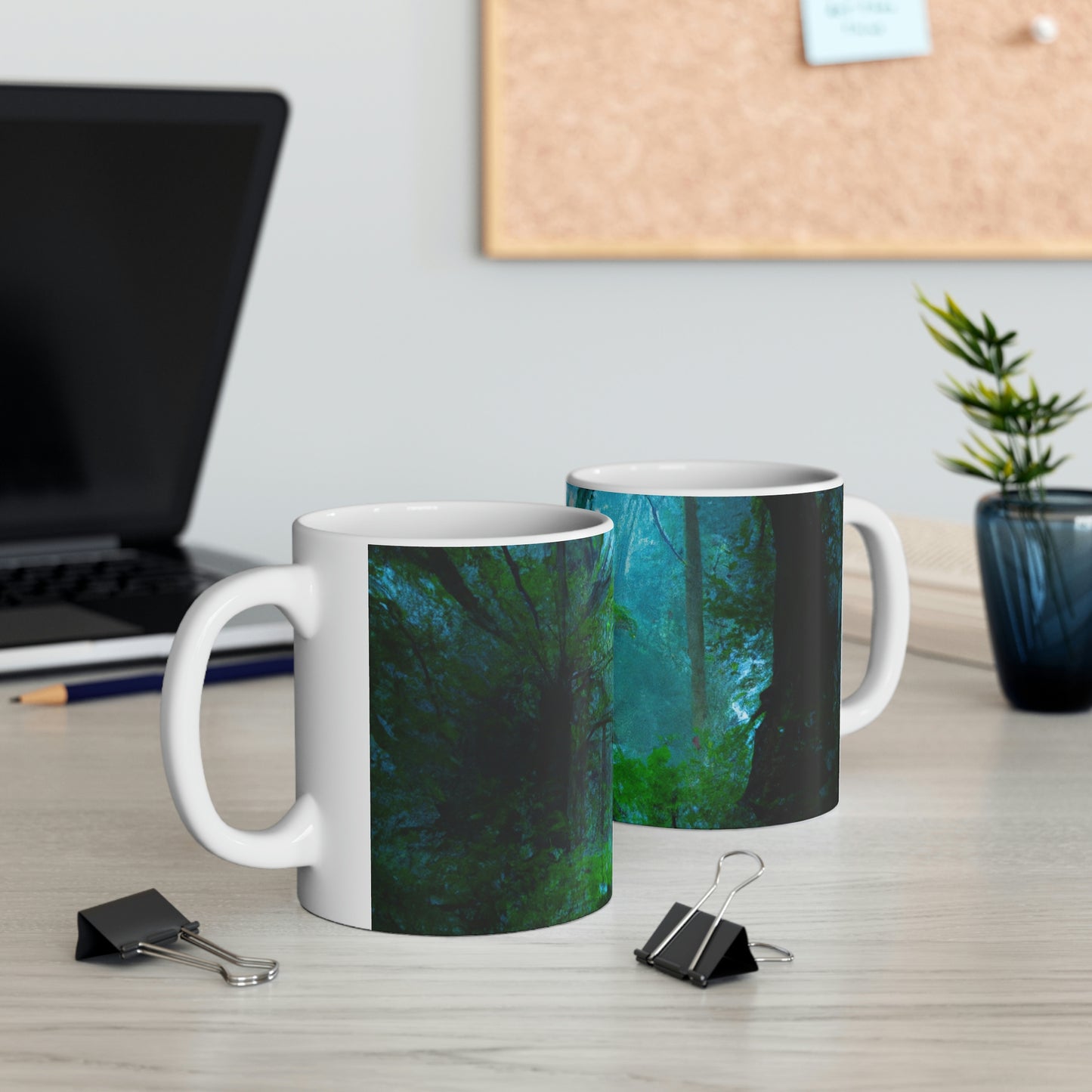 "Lost in the Unknown". - The Alien Ceramic Mug 11 oz