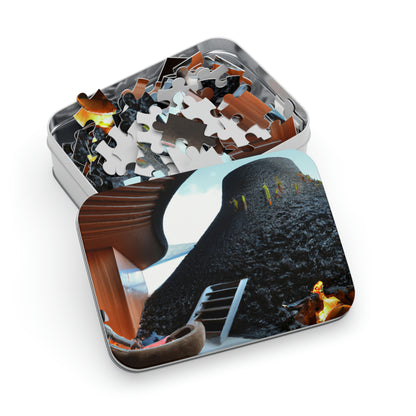 "Volcanic Home Design: Creating a Livable Space Inside a Volcano" - The Alien Jigsaw Puzzle